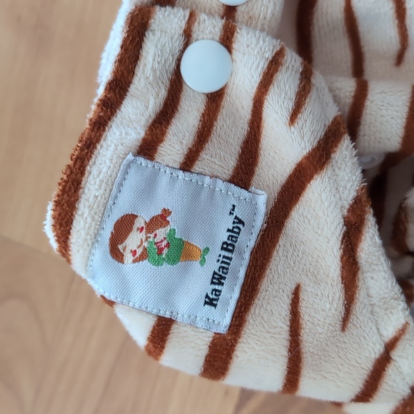 Kawaii Cloth Diaper Lot Bundle All In One Tiger G-diapers M - Picture 9 of 10